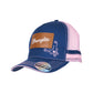 X6W2941CAP Wrangler Women's Sasha HP Ponytail Truck Cap Blue