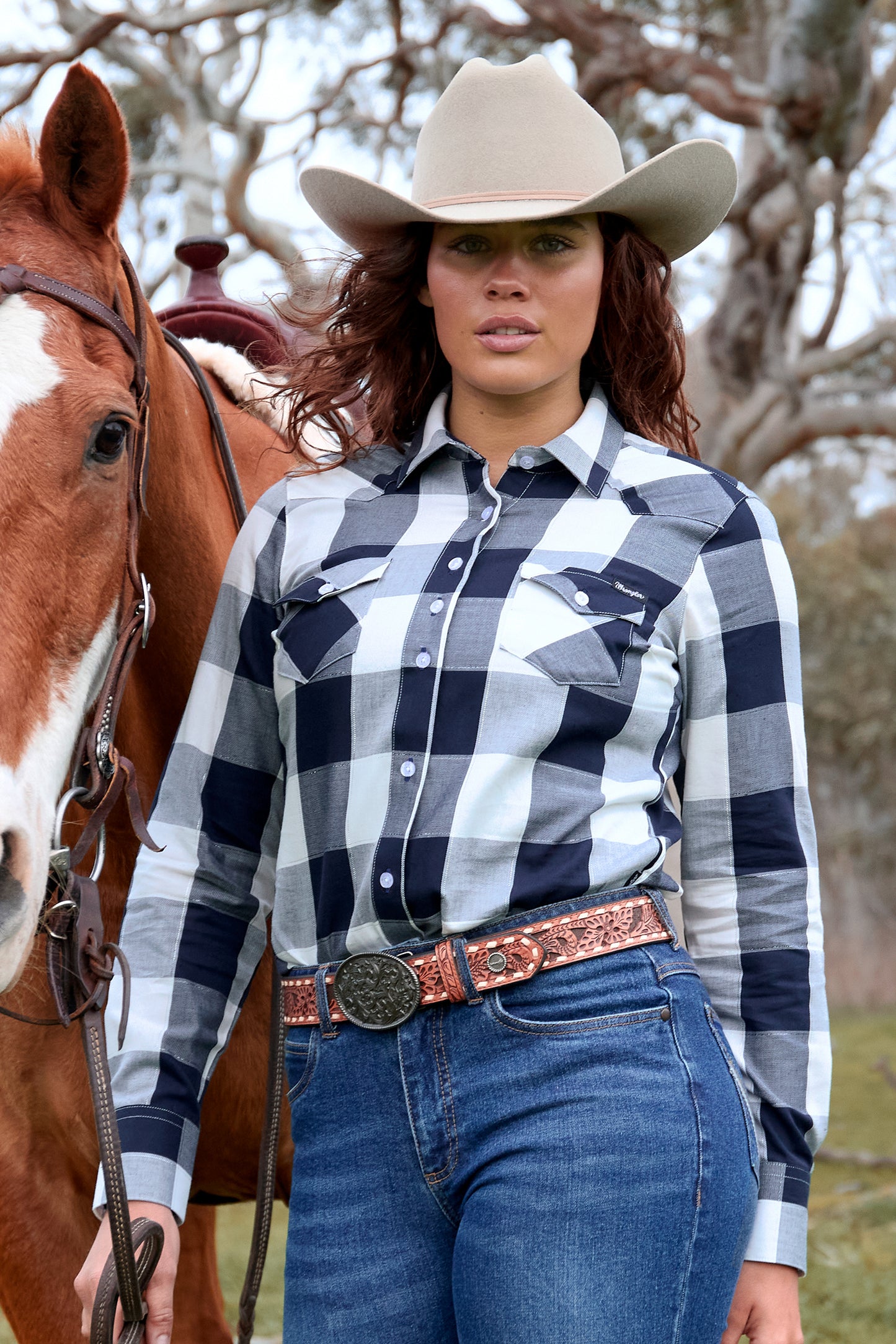 X6W2989BLT Wrangler Women's Savannah Belt