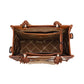 X6W4901BAG Wrangler Cow Print Tassel Crossbody Bag