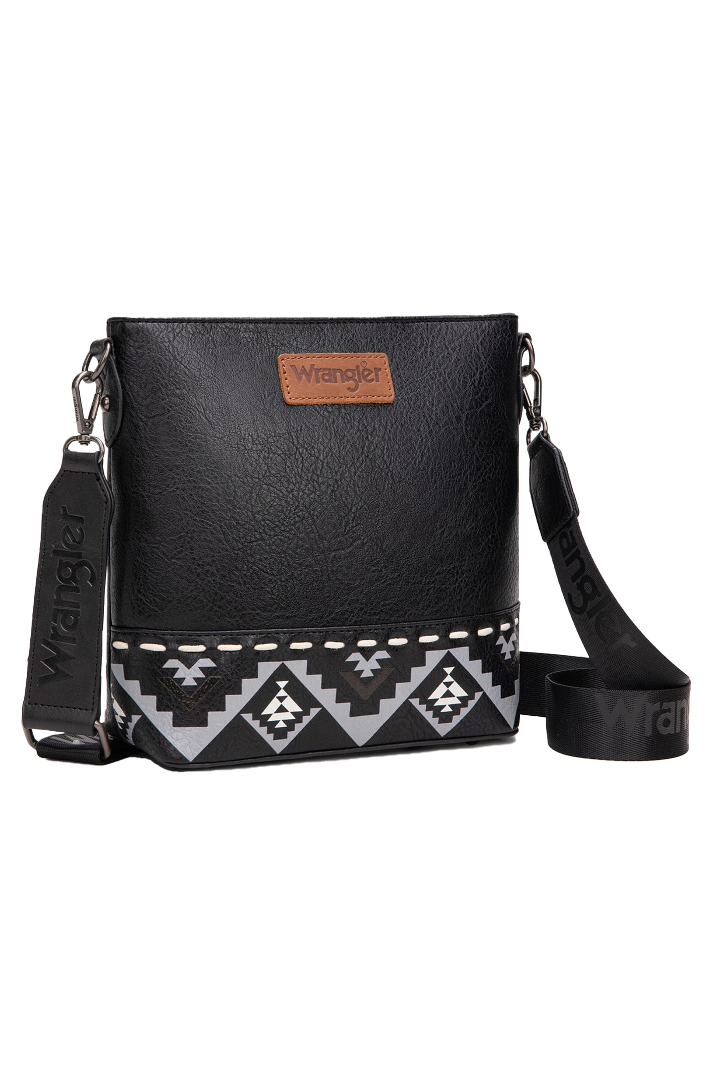 X6W4914BAG Wrangler Lana Aztec Print Crossbody Print