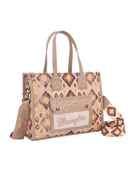 X6W4918BAG Wrangler Aztec Crossbody Tote Bag