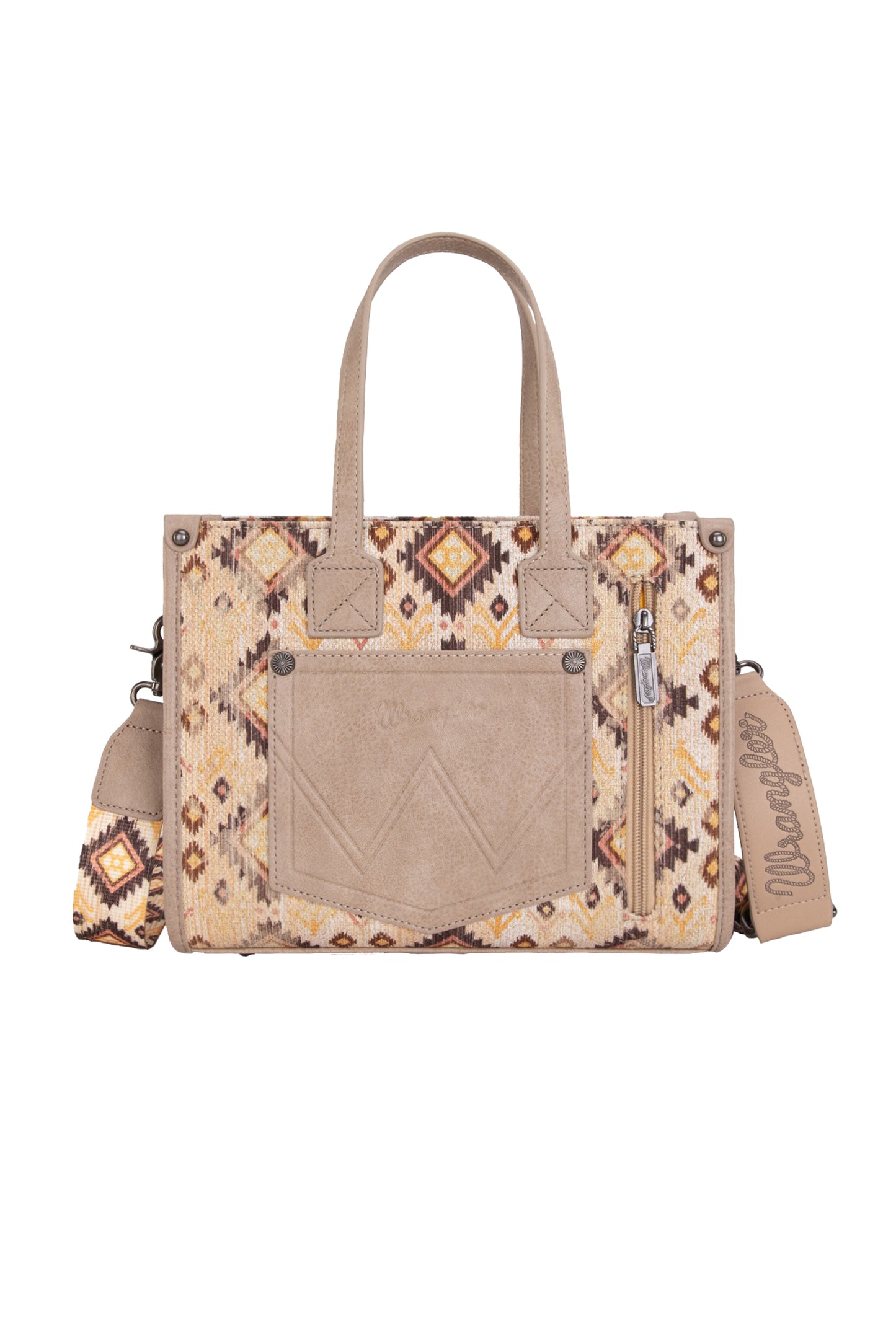 X6W4918BAG Wrangler Aztec Crossbody Tote Bag