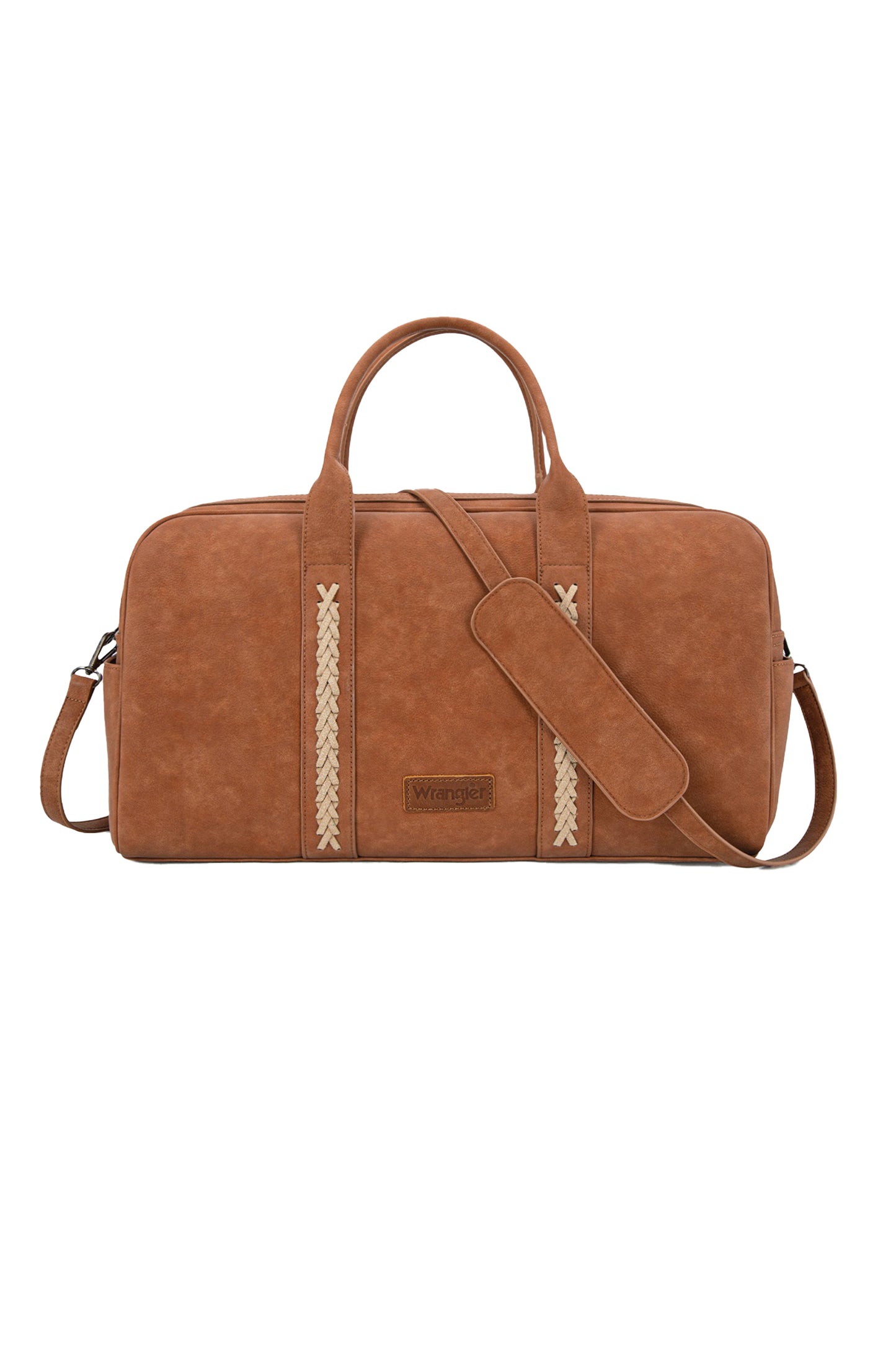 X6W4921BAG Wrangler Whipstitch Duffle Bag Tan