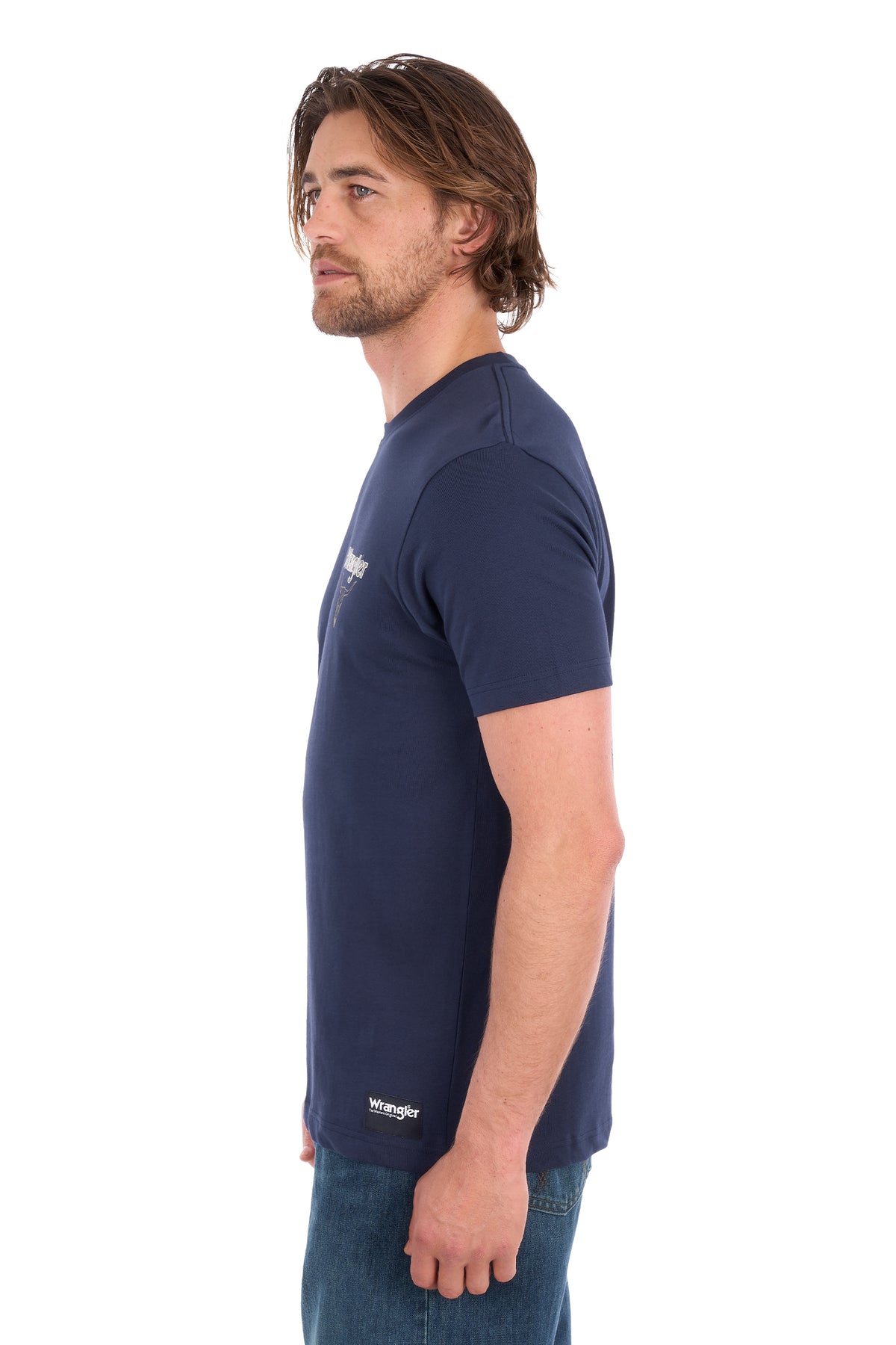 XCP1557683 Wrangler Men's Jay SS Tee Navy