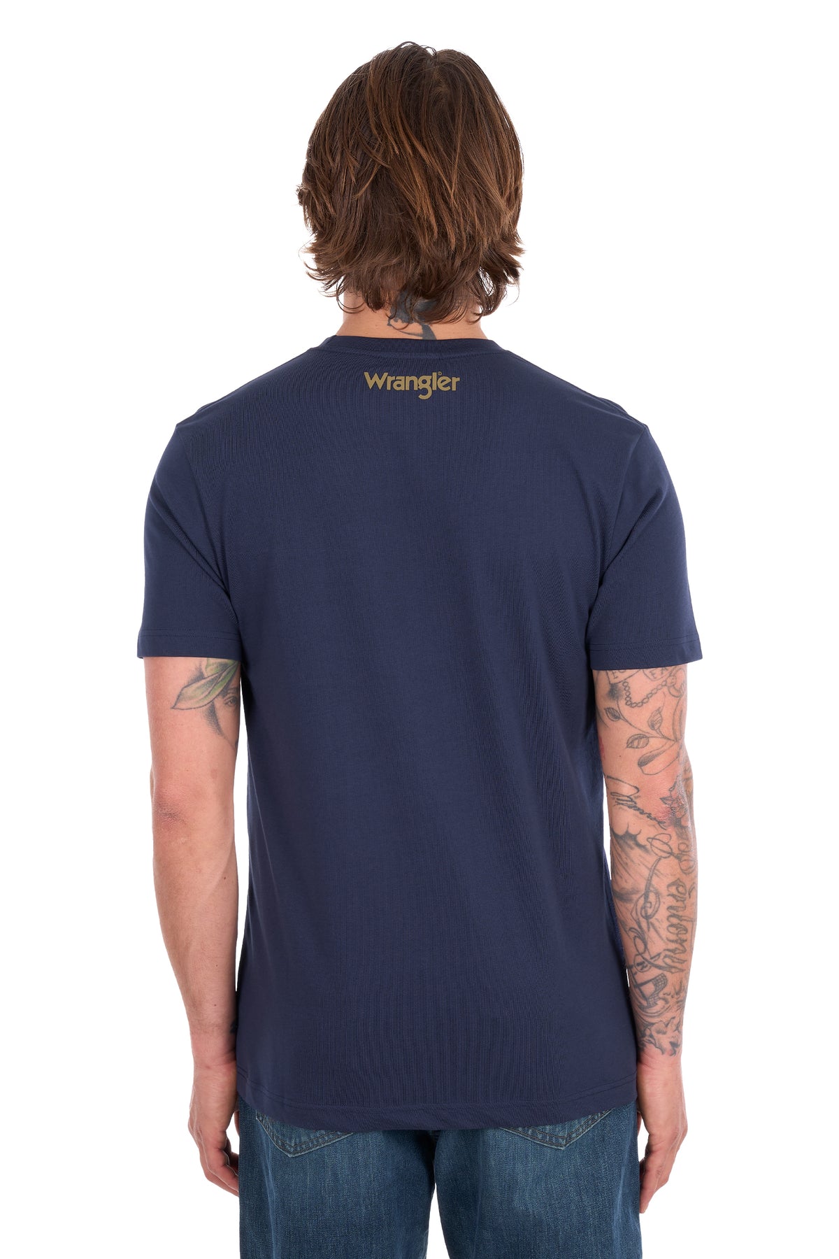 XCP1557683 Wrangler Men's Jay SS Tee Navy