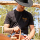 XCP1557687 Wrangler Men's Robert SS Tee Black