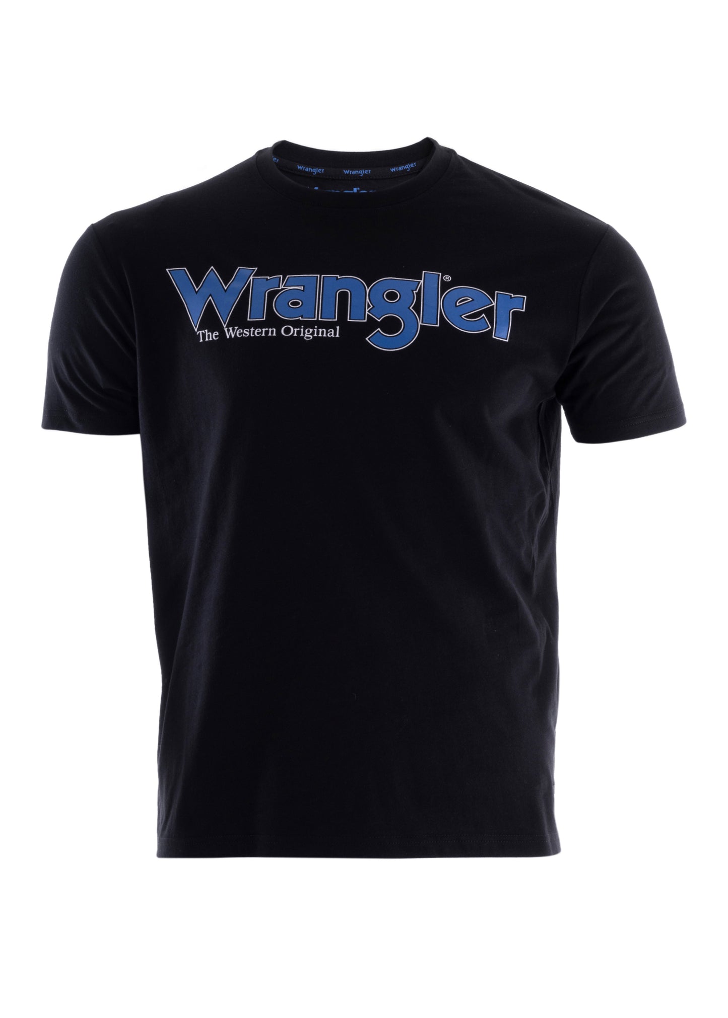 XCP1557969 Wrangler Men's Ryder Logo Tee Black