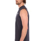 XCP1572700 Wrangler Men's Paul Muscle Tank Charcoal