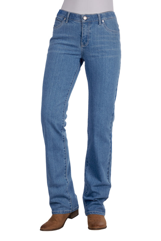 XCP2251216 Wrangler Women's Chara Willow Jean 34 Leg