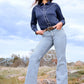 XCP2253533 Wrangler Women's Brianna Jean Willow Sky