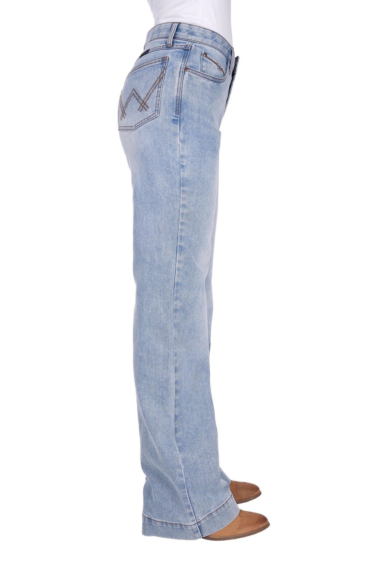 XCP2253533 Wrangler Women's Brianna Jean Willow Sky