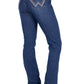 XCP2255534 Wrangler Women's Laura HR Boot Cut Jean Wild Indigo