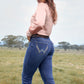 XCP2255534 Wrangler Women's Laura HR Boot Cut Jean Wild Indigo