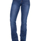 XCP2255534 Wrangler Women's Laura HR Boot Cut Jean Wild Indigo
