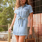 XCP2408622 Wrangler Women's Marla SS Dress Sky