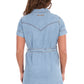 XCP2408622 Wrangler Women's Marla SS Dress Sky