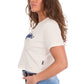 XCP2596647 Wrangler Women's Cindy Crop SS Team Cream