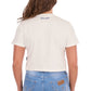 XCP2596647 Wrangler Women's Cindy Crop SS Team Cream