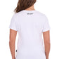 XCP2598641 Wrangler Women's Josie SS Tee White