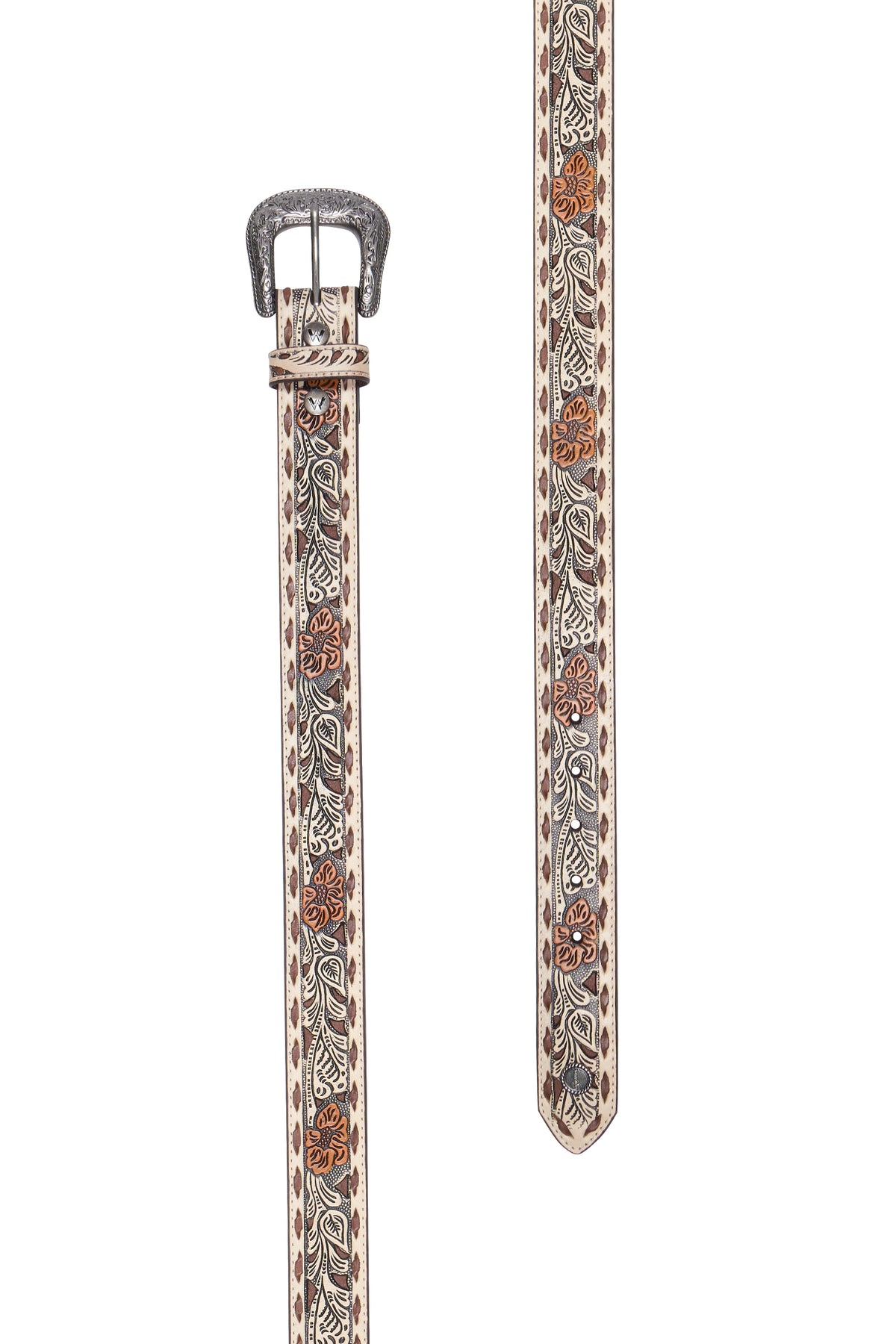 XCP2915BLT Wrangler Women's Blakey Belt Tan/Natural