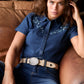 XCP2918BLT Wrangler Women's Zola Belt Stone