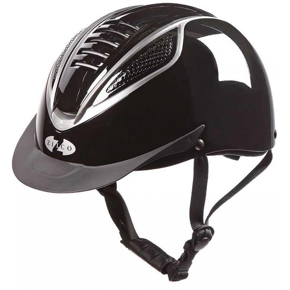 385405 SALE  Zilco Oscar Sentry Helmet Black & Silver