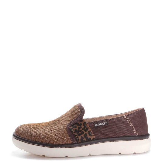 10029736 Ariat Women's Ryder Metallic Burlap/Brown