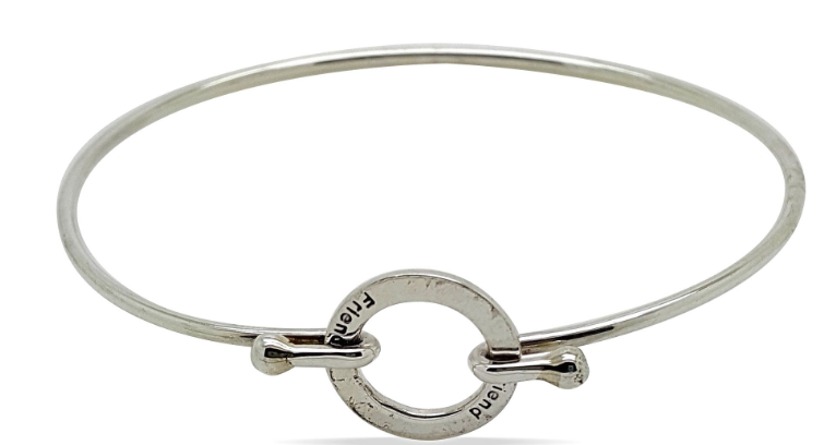 BG0025 MCJ Sterling Silver Friends Bracelet