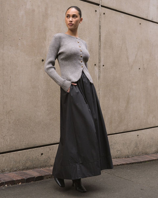 TF10765GREY Sandy Knit Grey