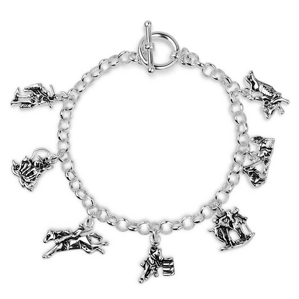 BC5767 Montana Charms of Champions Rodeo Bracelet