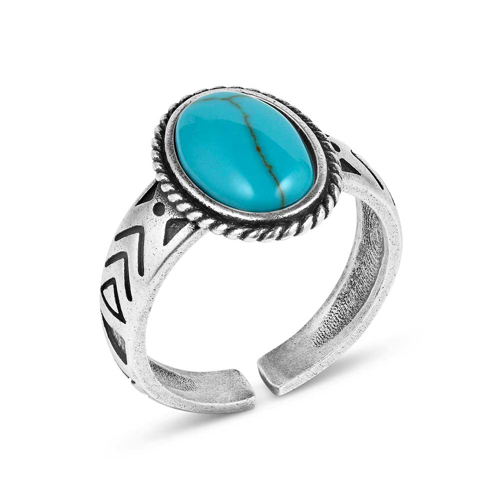 RG5810 Montana Ring Uncovered Beauty Turquoise Ring O/S