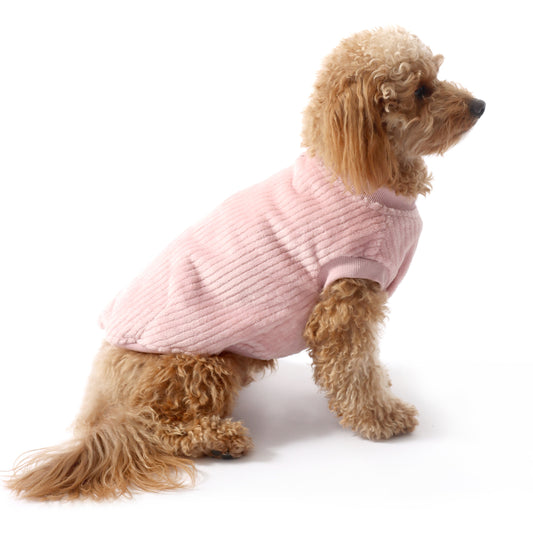 FBKJPINK Frank Barker Pink Fluffy Pink Dog Coat