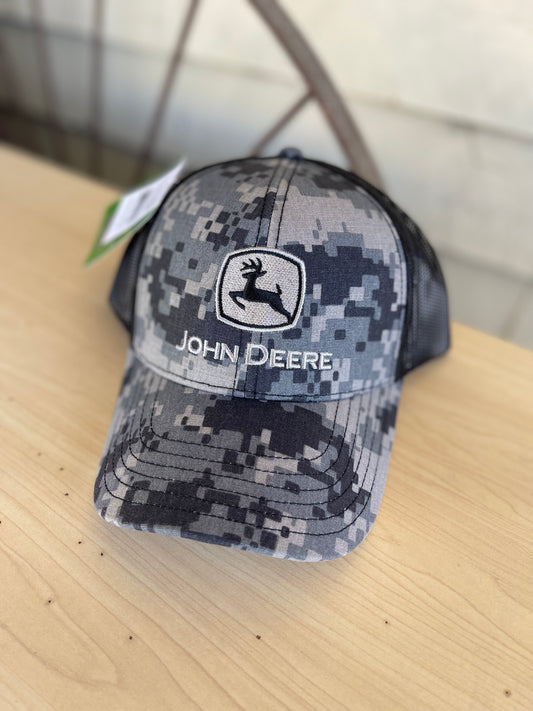 13080407BK00 John Deere Logo Cap