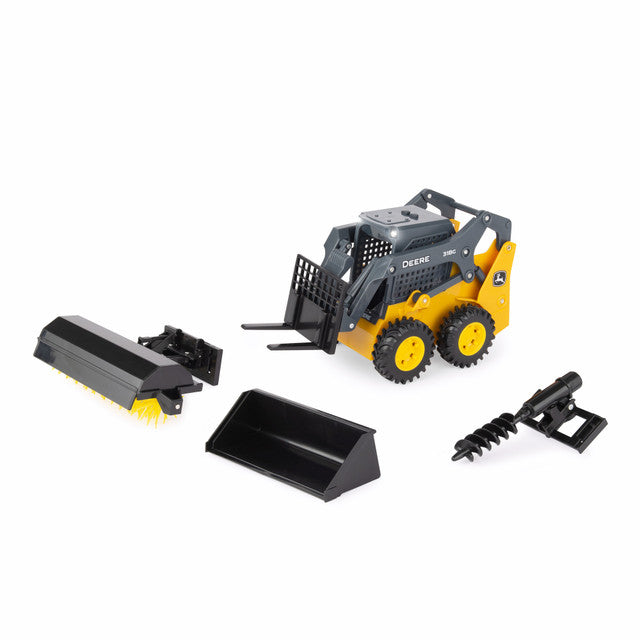 47259 John Deere Big Farm Skid Steer 1:16