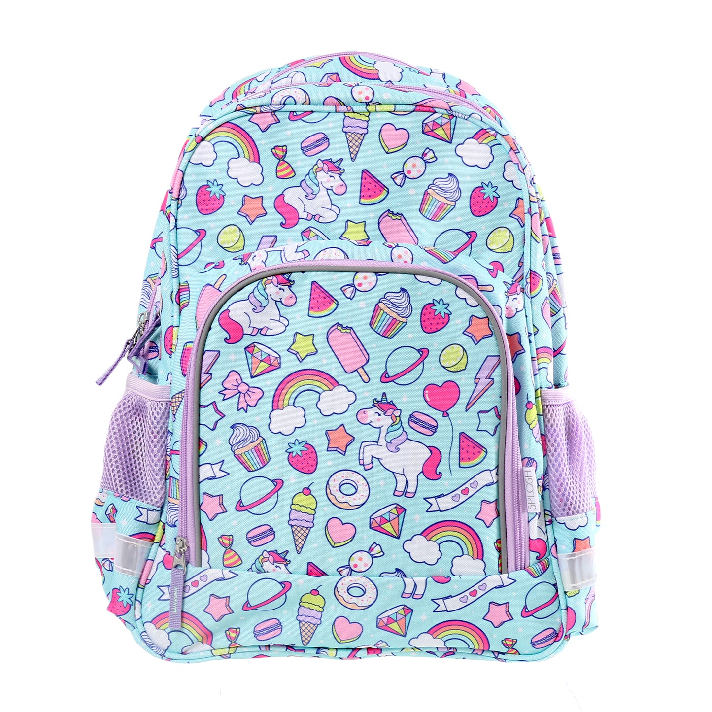 OUT103C Out & About Rainbow Unicorn Backpack