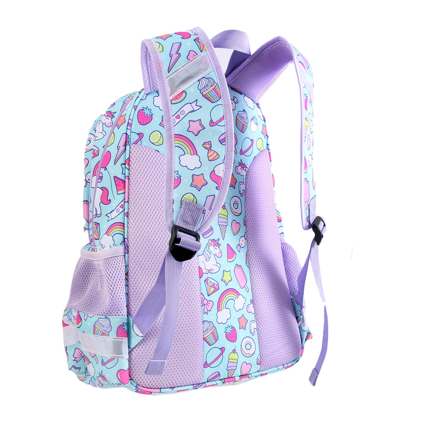 OUT103C Out & About Rainbow Unicorn Backpack