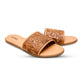 S-6921 Coppu Leather Women's Hide Slides