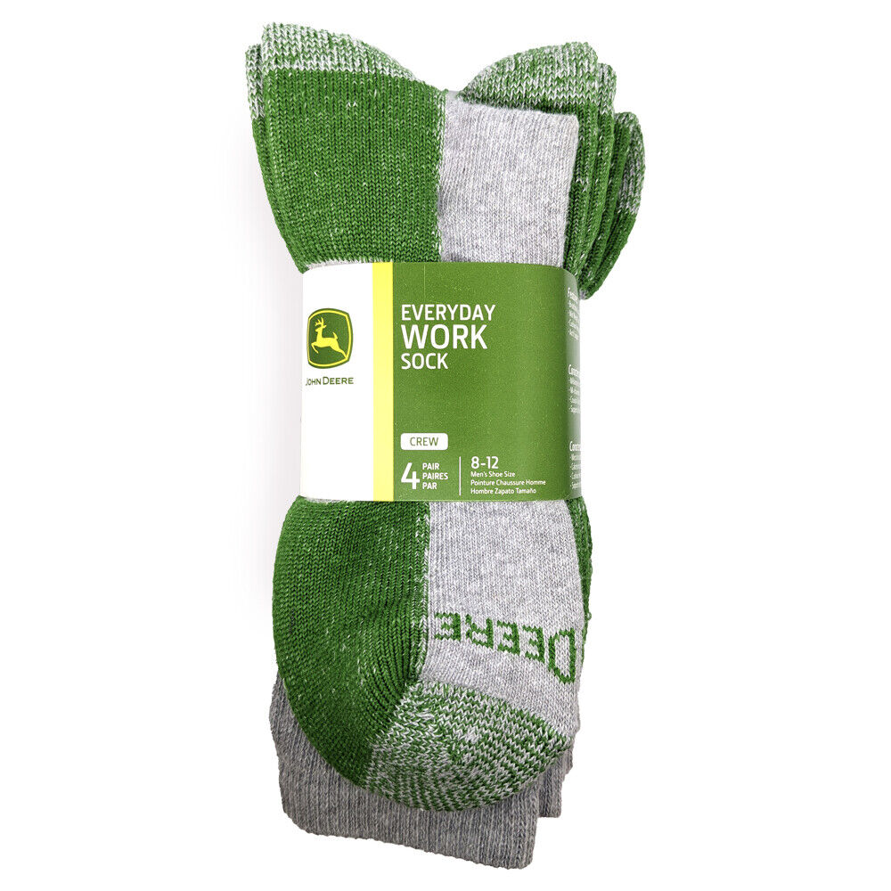 JD90910GYCAU John Deere Everyday work socks