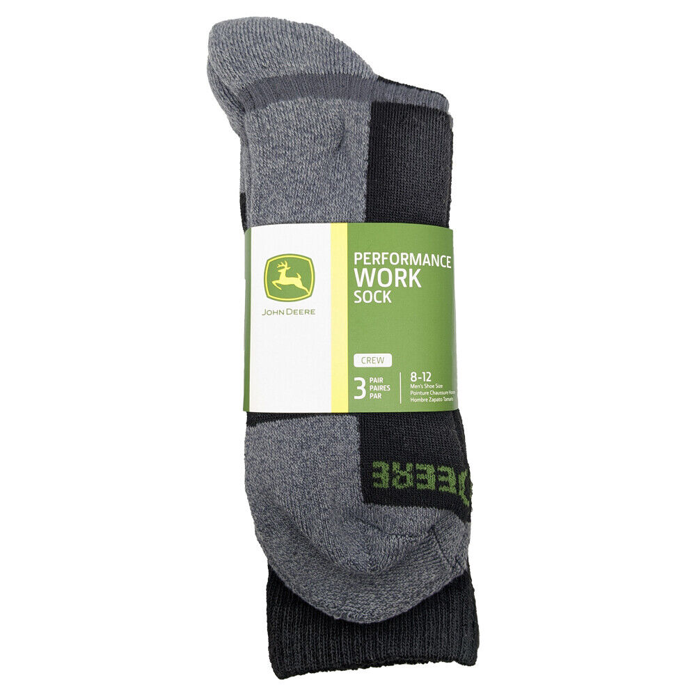 JD57410BKCAU John Deere Performance Work Sock