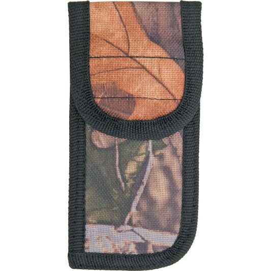SH270 Knife Sheath Nylon Camo 4″