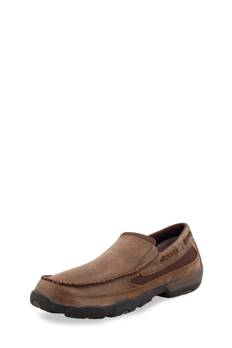 TCMDMS009 Twisted X Men's Brown Driving Moc