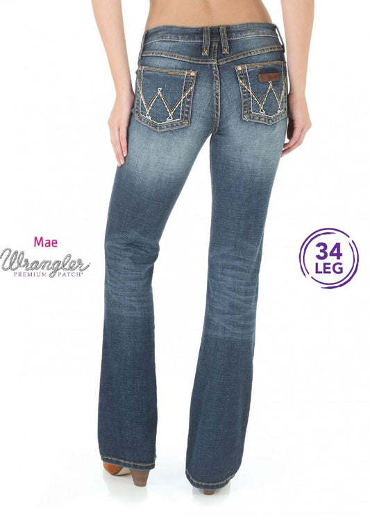 09MWZMS Wrangler Retro Women's Mae 34'