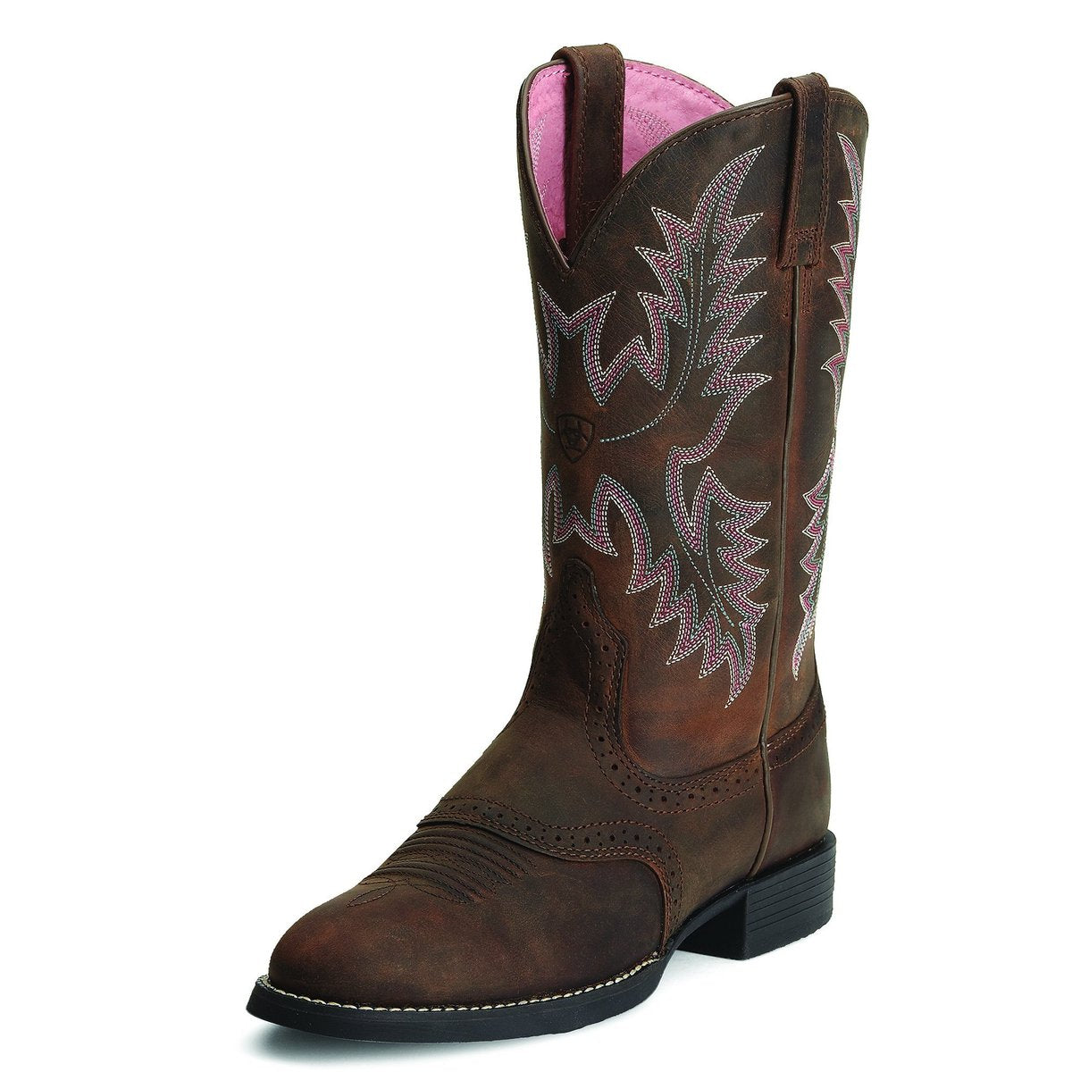 10001605 Ariat Women's Heritage Stockman Driftwood Brown