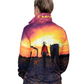 1005CLSP Ariat Wmns Fishing Shirt Western Sunset