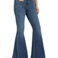 11MPFJW Wrangler Women's Retro High Rise Flare Jean
