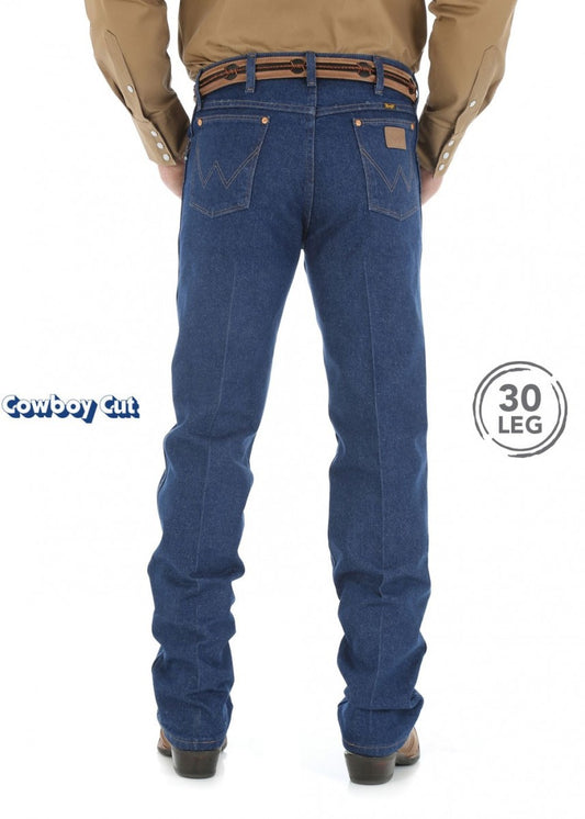 13MWZPW Wrangler Mens Cowboy Cut Original Fit Jean 30’ leg