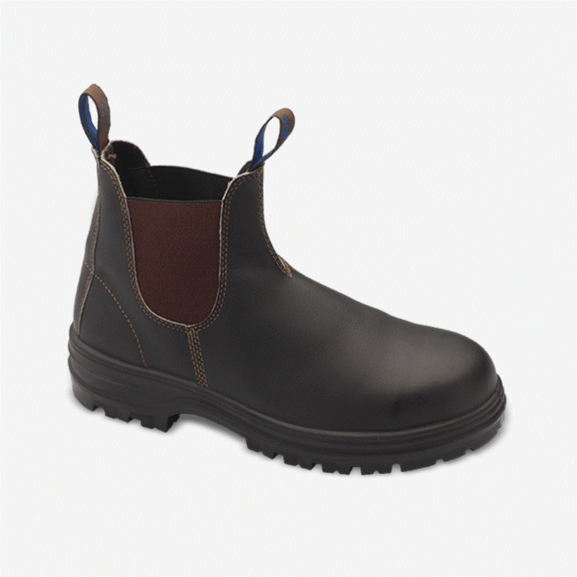 140 Blundstone Safety Elastic Sided Boot Stout Water Resistant