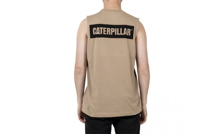 1510493-EU Cat Icon Block Muscle Tee Tank
