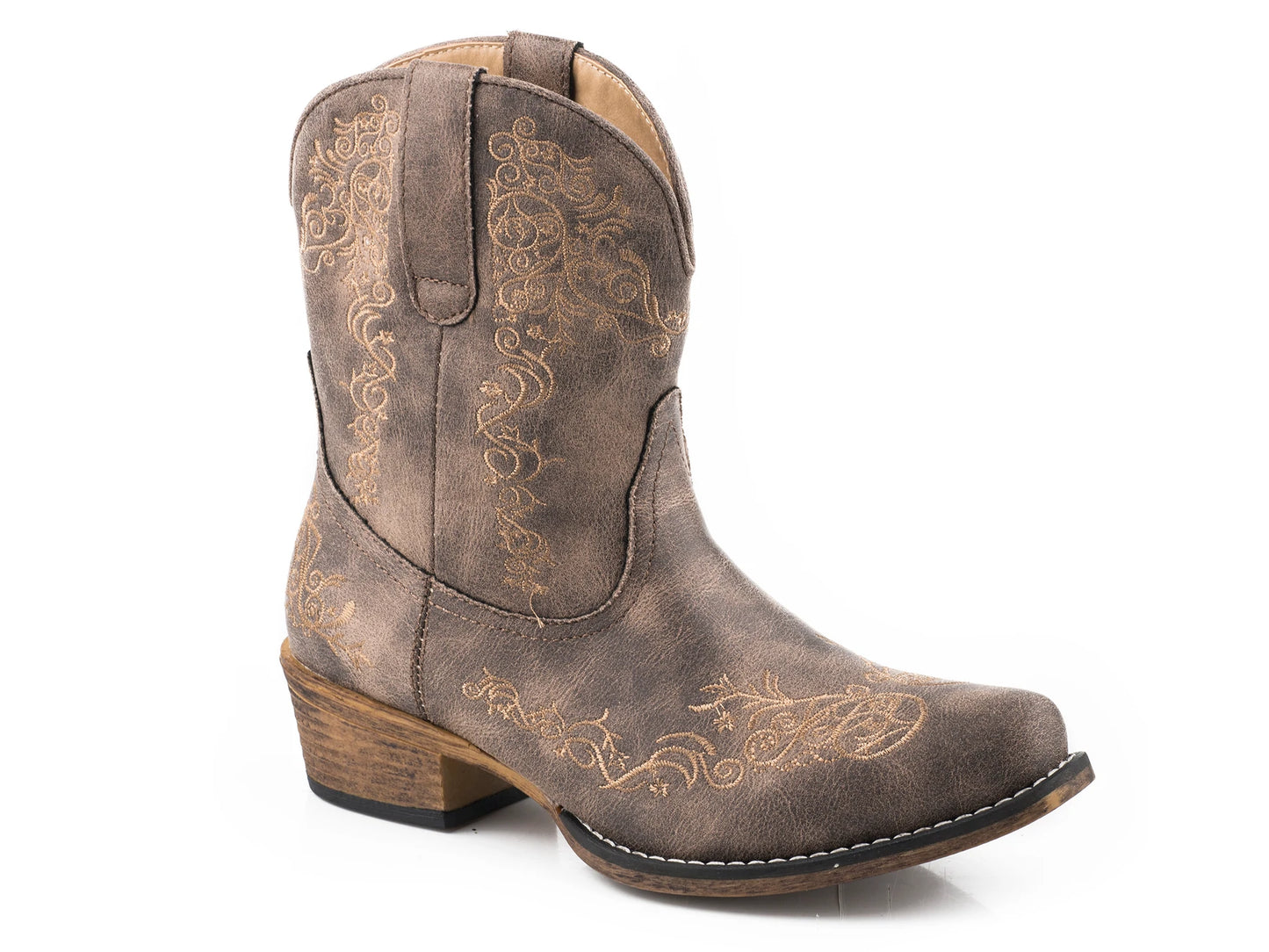 09-021-1567-2863BR Roper Women's Riley Scroll Brown