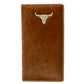 5001-A Brigalow Longhorn Brown Hair Wallet
